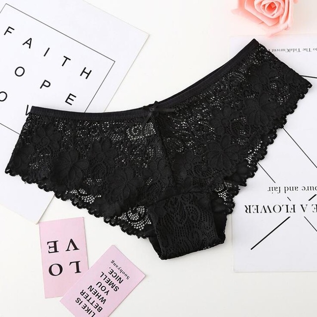 Full Lace Sexy Jacquard Seamless Underwear