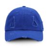 Washed Baseball Cap Casual Retro Shading Distress Torn Cap