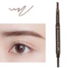 BFUOE HOUSE BF9534 Double-Headed Triangle Machete Eyebrow Pencil Waterproof Sweatproof And Not Easy To Smudge Eyebrow Pencil