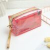 PVC Laser Transparent Portable Cosmetic Bag Travel Toiletry Bag