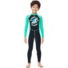 DIVE & SAI M151188K Children Swimsuits Outdoor Long Sleeve Sunscreen Diving Suit