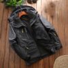 LSM-121 Men Autumn And Winter Jackets Grab Fleece Inner Lining Outdoor Hiking Clothes