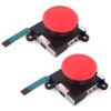 For NS Switch 2pcs 3D Analog Sensor Thumbstick Joystick Left And Right Joystick