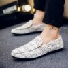 Men Casual Shoes Breathable Peas Shoes Slip-Ons