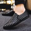 Men Casual Shoes Loafers Slip-ons Leather Shoes