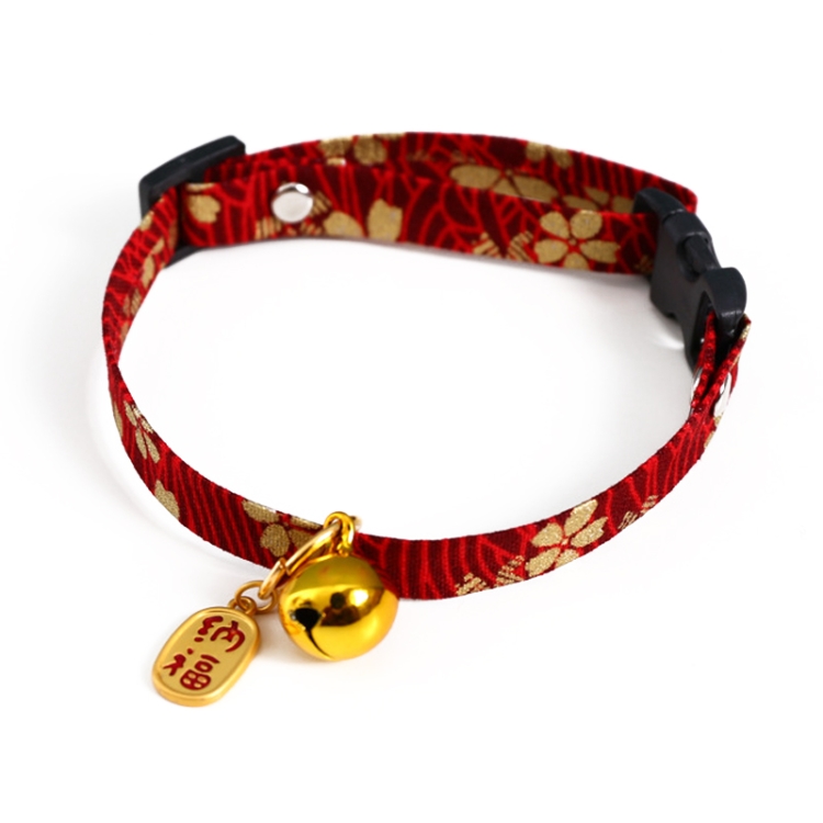 Cat Collar Bell New Year Cat Neck Jewelry Pet Neck Ring Dog Decorative Necklace