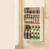 Kitchen Wall Mounted Shelf Spice Storage Hanging Rack