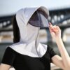 Ice Silk Sun Shade Hat Summer Face Mask Hat Cycling Sun Hat