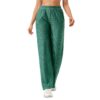 Women Loose Straight Elastic Breathable Sports Trousers