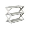 Household Free Installation 3 Tiers Shoe Organizer Folding Shoe Racks