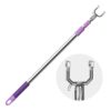 2m Stainless Steel Telescopic Clothes Rod Household Balcony Aluminum Clothes Drying Fork