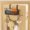 Household Free Perforation Door Shelf Bedroom Clothes Storage Rack