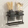 Kitchen Non-Punch Chopstick Holder Household Multifunctional Knife Organizer