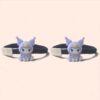 2pcs /Pack Cute Cartoon Color Braided Hair Rope Girls Bracelet Hair Ring