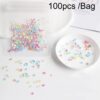 Nail Art Jewelry 3D Shiny Rhinestones Mermaid Bubble Crystal Beads Candy Nail Decoration