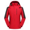 Men Winter Fleece Windproof Warm Jacket Outdoor Waterproof Breathable Mountaineering Clothing