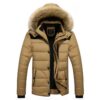 Winter Men Thick Slim Down Jackets Coats