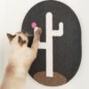 Flat Cat Scratching Board Can Stick On Wall Corrugated Paper Cat Toys