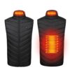 2 Area Single Control USB Electric Heating Undershirt Intelligent Warm Vest