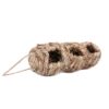 Hay Handwoven Peanut Model Hummingbird House Outdoor Garden Decoration Hanging Bird Nest