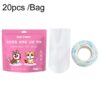 20pcs /Bag Disposable Pet Shoe Waterproof Dirtproof Footwear For Dogs
