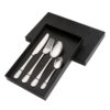 4pcs /Set Stainless Steel Knife Fork Spoon Cutlery Hammer Grain Handle Hotel Western Dining Utensils
