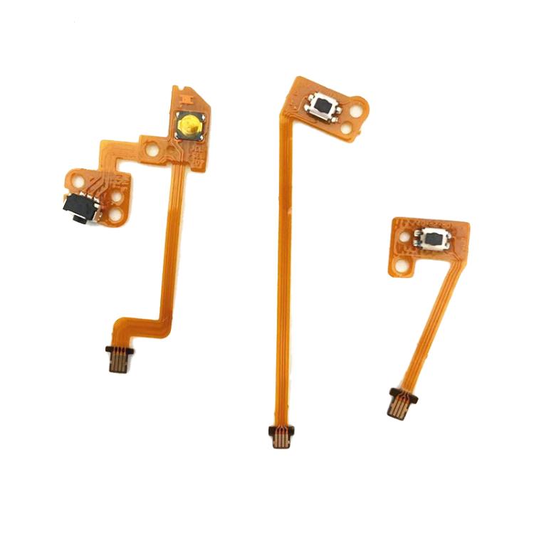 3pcs /Set For Nintendo Switch Joy-Con Button Repair Cable Gamepad Button Key Ribbon Flex Cable