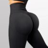 Seamless High Waisted Yoga Pants for Women Butt Lifting Naked Sensation Workout Leggings