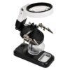 5x 10x Desktop Handheld Magnifying Glass 32 LEDs Soldering Iron Maintenance Workbench