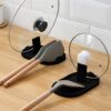 Kitchen Spatula Pot Lid Rack Kitchenware Plastic Storage Rack