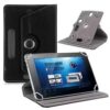 For 7 inch 360 Degree Rotating Crystal Texture Leather Tablet Case