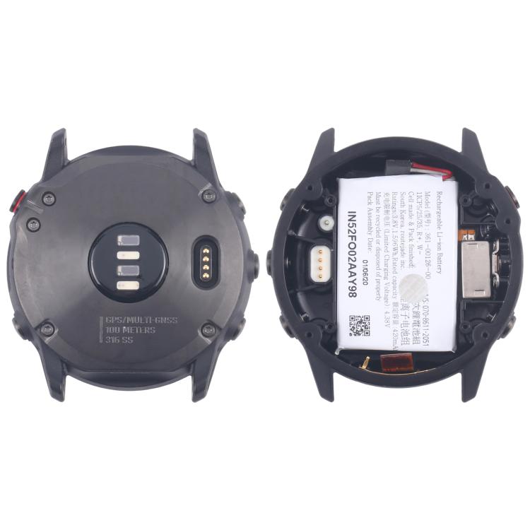 For Garmin Fenix 6x Original Disassembled Back Cover