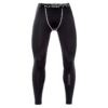 SIGETU Men Elastic Quick-drying Sports Leggings (Color:Black Size:S)