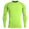 SIGETU Men Quick-drying Long-sleeved Elastic Sportwear