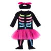 Halloween Long-sleeved Skull Costume Childrens Clothing Infant Baby Clothes One-piece Group Costume