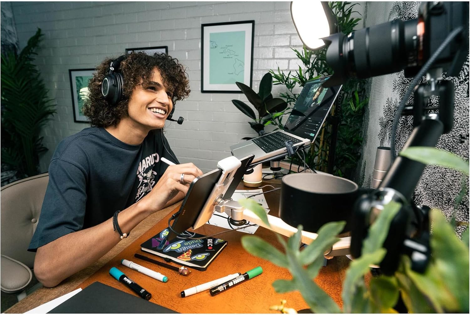 Audio-Technica ATH-M50xSTS-USB StreamSet Streaming Headset,Black