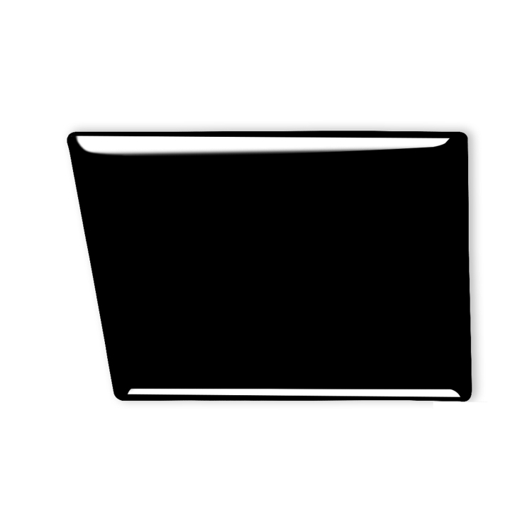 For Nissan 350Z 2003-2009 Car Co-pilot Storage Compartment Lock Decorative Stickers, Left Drive