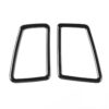 For BMW 3 Series E90 2005-2012 2pcs Car Instrument Air Outlet Frame Decorative Sticker, Left and Right Drive Universal