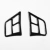 For BMW 3 Series E90 2005-2012 2pcs Car Steering Wheel Buttons Decorative Sticker, Left and Right Drive Universal
