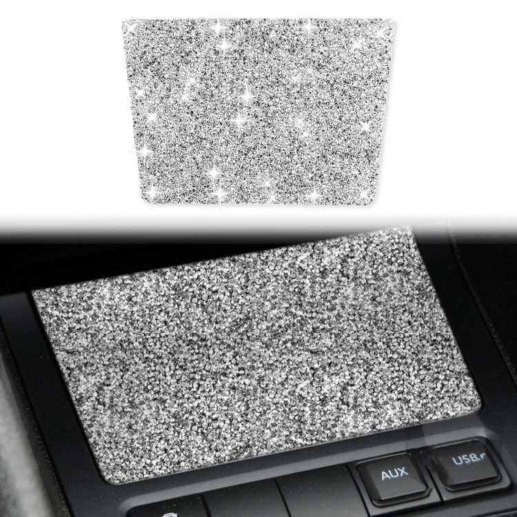 Car Ashtray Panel Diamond Decoration Cover Sticker for Volkswagen Golf 6 2008-2012, Left and Right Drive