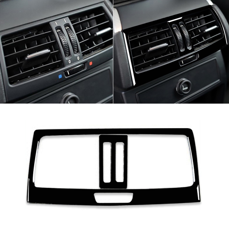 Car Rear Seat Air Vent Type B Decorative Sticker for BMW E70 X5 / E71 X6 2009-2013, Left and Right Drive Universal