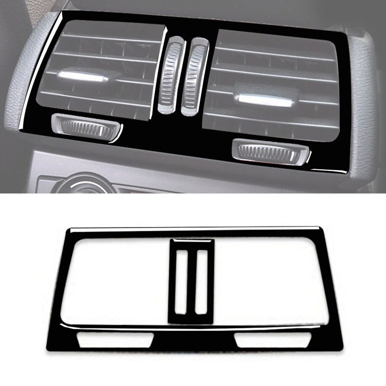 Car Rear Seat Air Vent Type C Decorative Sticker for BMW E70 X5 / E71 X6 2009-2013, Left and Right Drive Universal