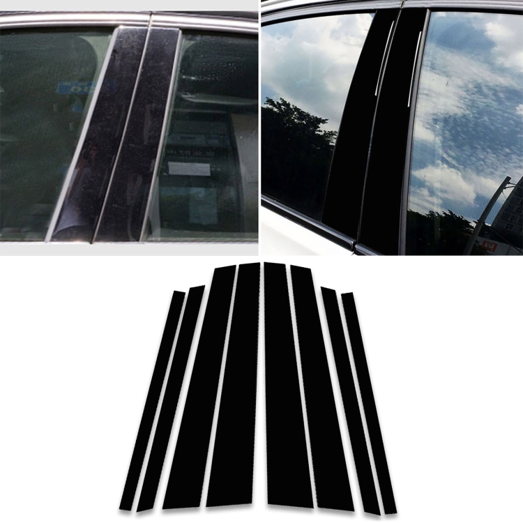 Car B Pillar Decorative Sticker for BMW X5 E70 2008-2013, Left and Right Drive Universal