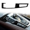Car Left Drive Gear Panel Double Key Decorative Sticker for BMW Series 5 F10 2011-2017