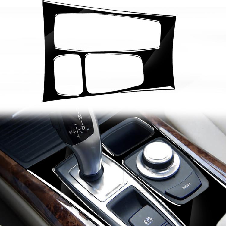 Car Right Drive Gear Panel Decorative Sticker for BMW X5 E70 2008-2013 / X6 E71 2009-2014
