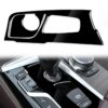 Car Left Drive Gear Panel Decorative Sticker for BMW Series 5 G38 528Li / 530Li / 540Li 2018