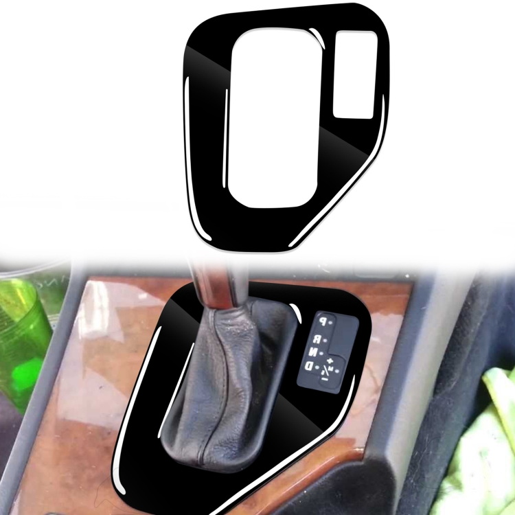 Car Right Drive Gear Panel Decorative Sticker for BMW Series 5 E39 1995-2003