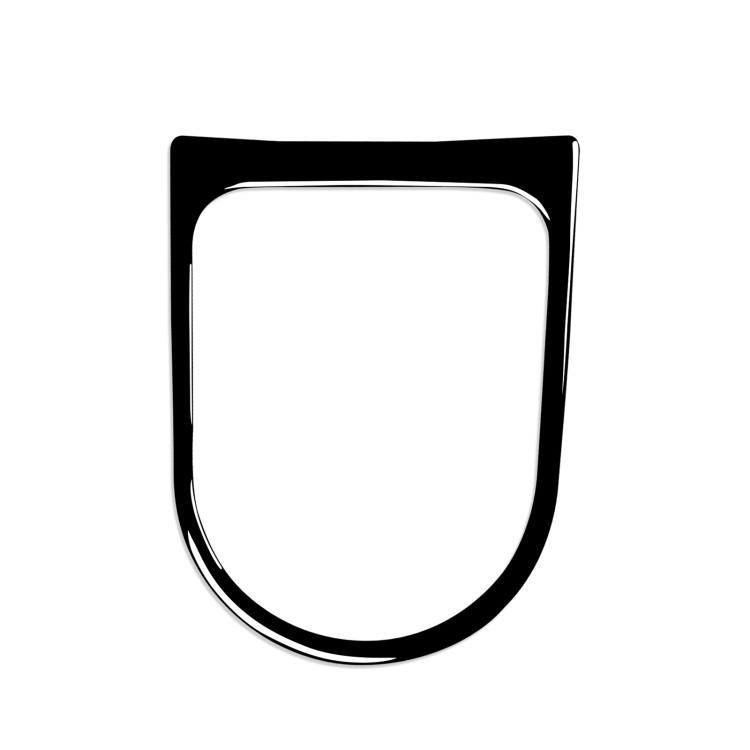 For Ford Mustang 2015-2020 Car Gear Panel Frame Decorative Sticker, Left and Right Drive Universal