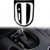 For Ford Mustang 2015-2020 Car Left Drive Gear Panel Frame Decorative Sticker Set