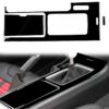 For Ford Mustang 2009-2013 Car Left Drive Gear Panel Decorative Sticker Set